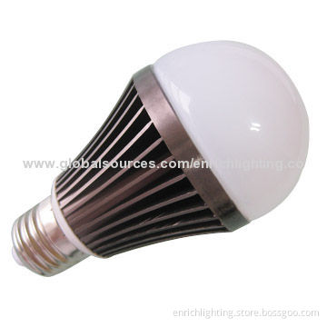 High-lumen 8W LED Bulb, E27 Base, >0.95 PF, >80Ra CRI, 180-degree Beam AngleNew